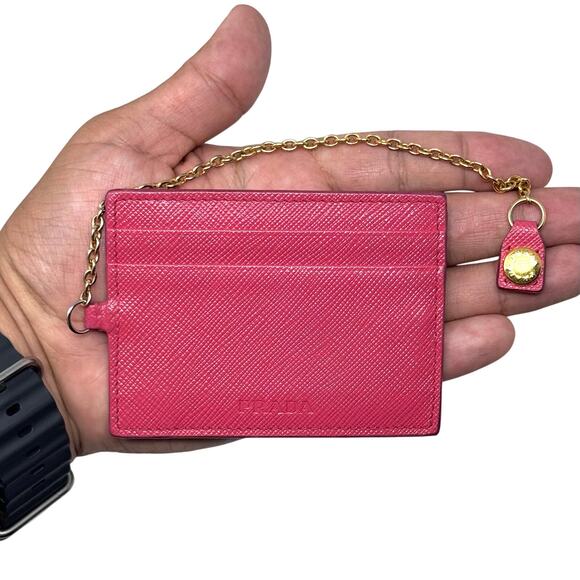 Prada Chain Cardholder Wallet - Picture 4 of 10